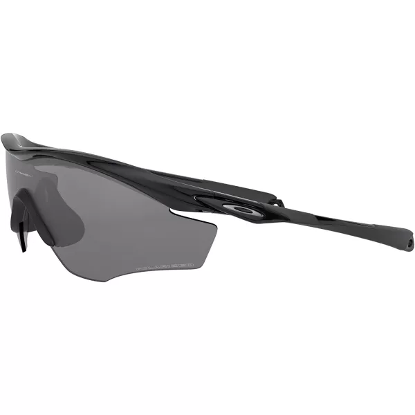 imageOakley Mens Oo9213 M Frame 20 Industrial Rectangular SunglassesPolished BlackBlack Iridium Polarized