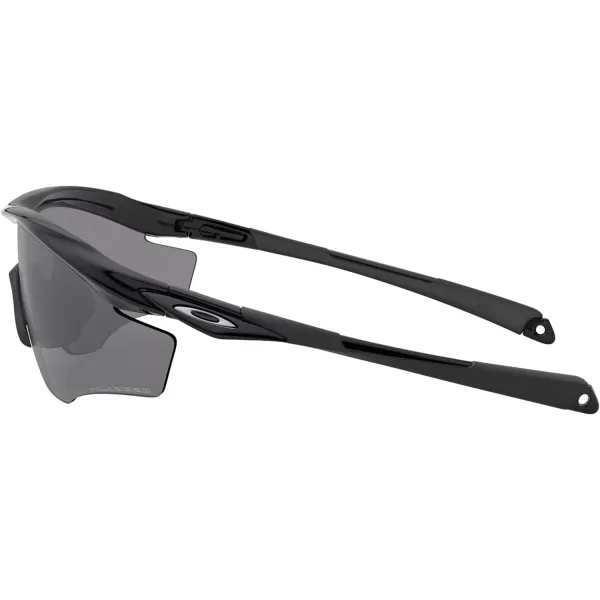 imageOakley Mens Oo9213 M Frame 20 Industrial Rectangular SunglassesPolished BlackBlack Iridium Polarized