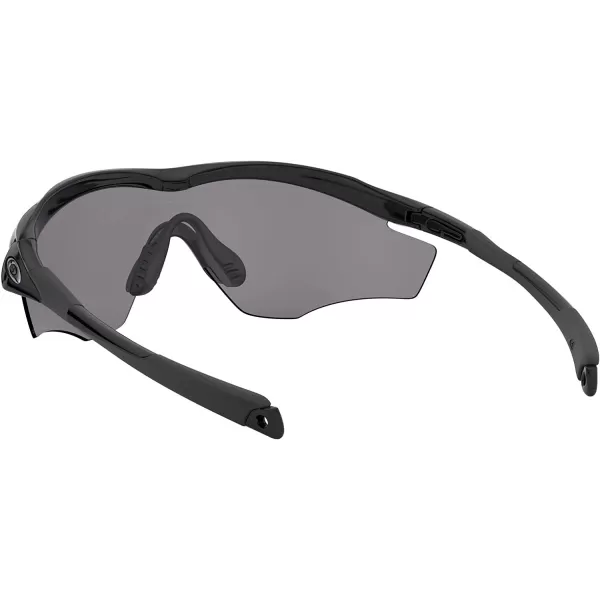 imageOakley Mens Oo9213 M Frame 20 Industrial Rectangular SunglassesPolished BlackBlack Iridium Polarized
