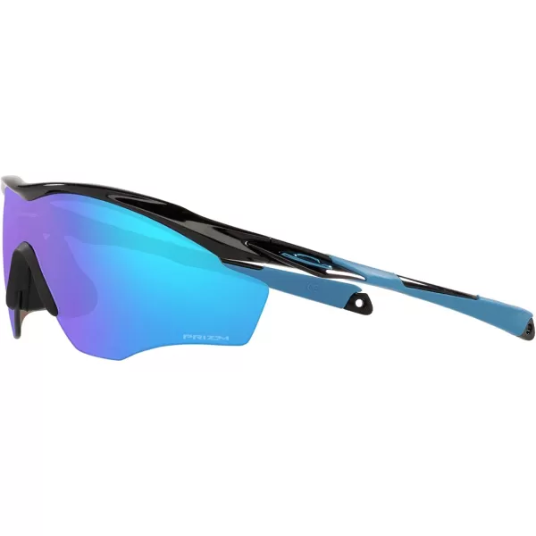 imageOakley Mens Oo9213 M Frame 20 Industrial Rectangular SunglassesPolished BlackPrizm Sapphire