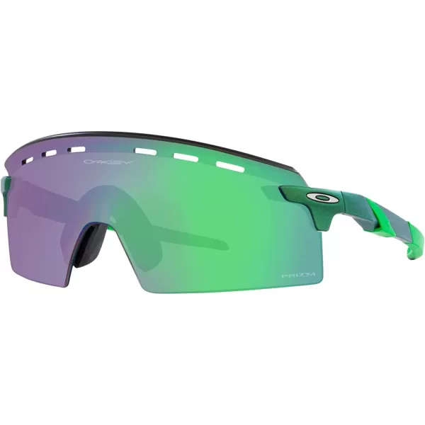 imageOakley Mens Oo9235 Encoder Strike Vented Rectangular SunglassesGamma GreenPrizm Jade