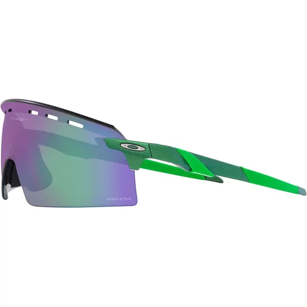 imageOakley Mens Oo9235 Encoder Strike Vented Rectangular SunglassesGamma GreenPrizm Jade