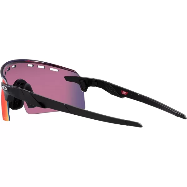 imageOakley Mens Oo9235 Encoder Strike Vented Rectangular SunglassesMatte BlackPrizm Road