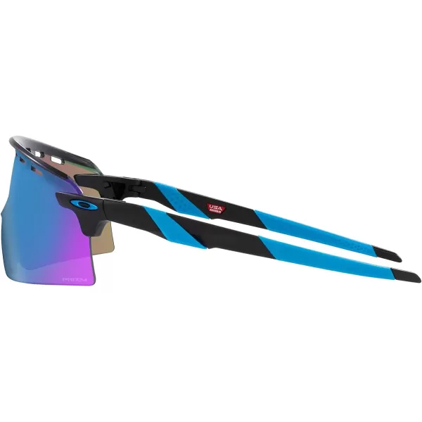imageOakley Mens Oo9235 Encoder Strike Vented Rectangular SunglassesMatte BlackPrizm Sapphire
