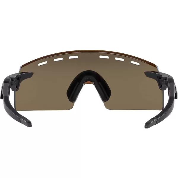 imageOakley Mens Oo9235 Encoder Strike Vented Rectangular SunglassesMatte CarbonPrizm 24k