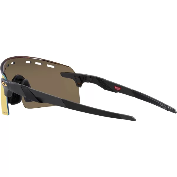 imageOakley Mens Oo9235 Encoder Strike Vented Rectangular SunglassesMatte CarbonPrizm 24k