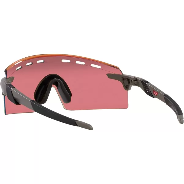 imageOakley Mens Oo9235 Encoder Strike Vented Rectangular SunglassesMatte OnyxPrizm Trail Torch
