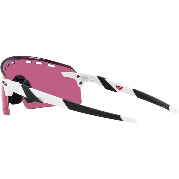 imageOakley Mens Oo9235 Encoder Strike Vented Rectangular SunglassesPolished WhitePrizm Field