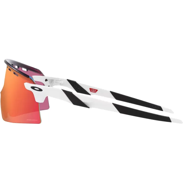 imageOakley Mens Oo9235 Encoder Strike Vented Rectangular SunglassesPolished WhitePrizm Field
