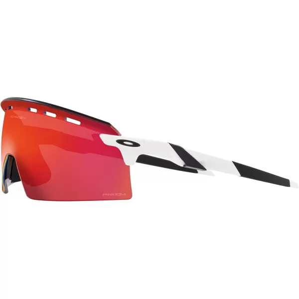 imageOakley Mens Oo9235 Encoder Strike Vented Rectangular SunglassesPolished WhitePrizm Field