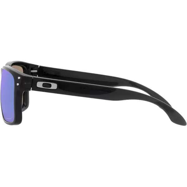 imageOakley Mens Oo9244 Holbrook Low Bridge Fit Rectangular SunglassesBlack InkPrizm Sapphire Polarized