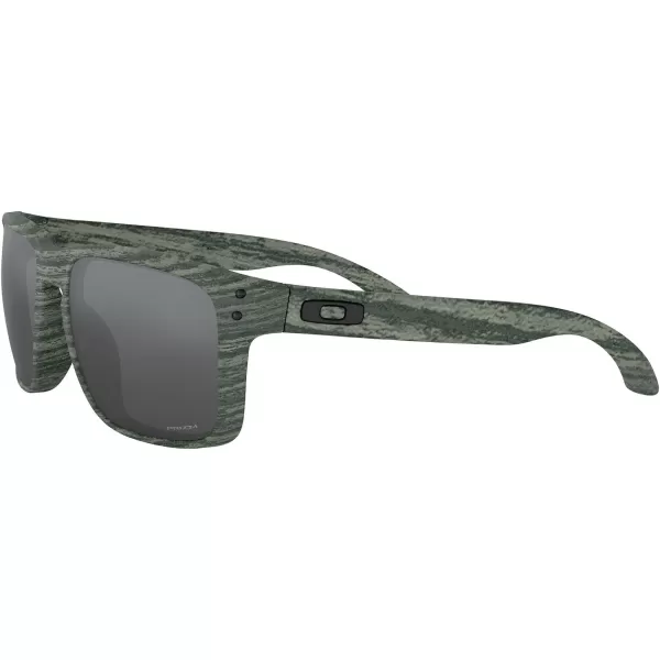 imageOakley Mens Oo9244 Holbrook Low Bridge Fit Rectangular SunglassesIvywoodPrizm Black
