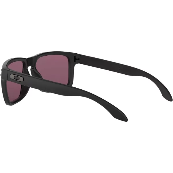 imageOakley Mens Oo9244 Holbrook Low Bridge Fit Rectangular SunglassesMatte Black InkPrizm Jade