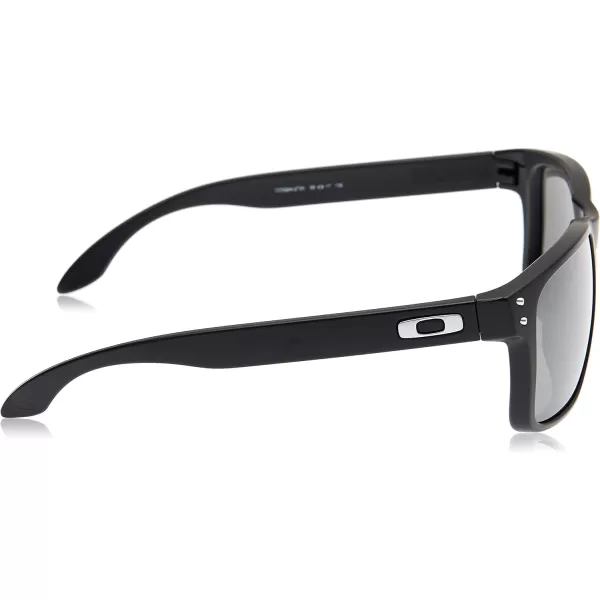 imageOakley Mens Oo9244 Holbrook Low Bridge Fit Rectangular SunglassesMatte Black Teal OmbrePrizm Black Polarized