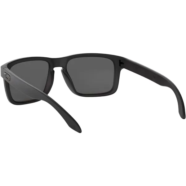 imageOakley Mens Oo9244 Holbrook Low Bridge Fit Rectangular SunglassesMatte Black Teal OmbrePrizm Black Polarized