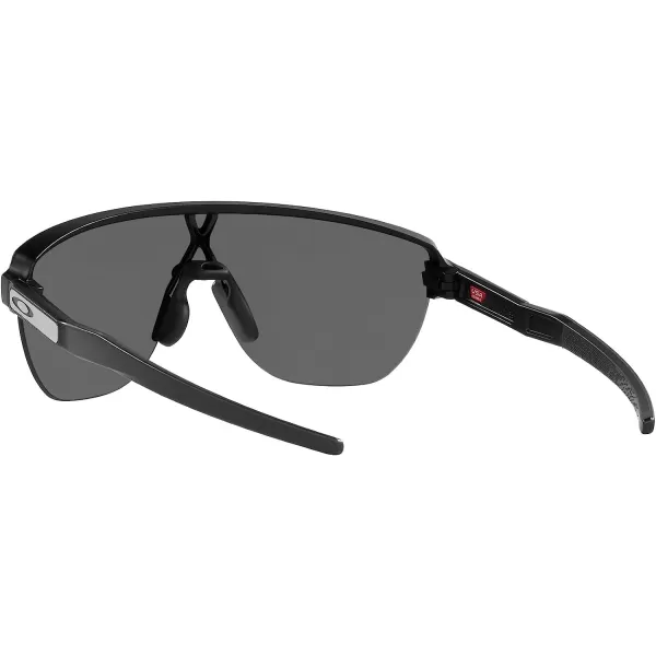 imageOakley Mens Oo9248a Corridor Low Bridge Fit Rectangular SunglassesMatte BlackPrizm Black