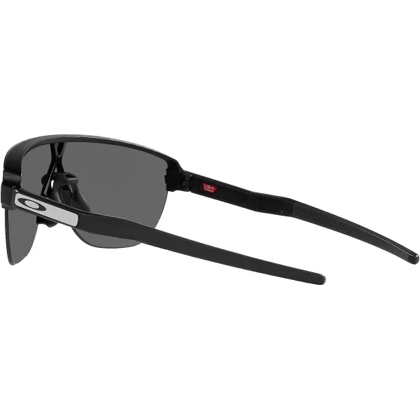 imageOakley Mens Oo9248a Corridor Low Bridge Fit Rectangular SunglassesMatte BlackPrizm Black