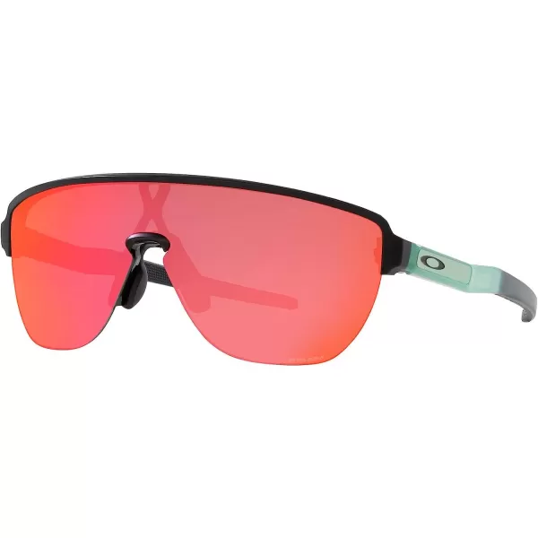 imageOakley Mens Oo9248a Corridor Low Bridge Fit Rectangular SunglassesMatte BlackPrizm Trail Torch
