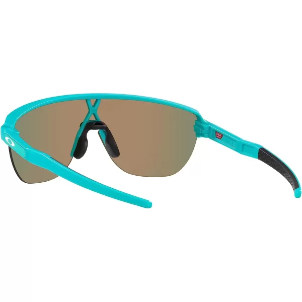imageOakley Mens Oo9248a Corridor Low Bridge Fit Rectangular SunglassesMatte CelestePrizm Ruby