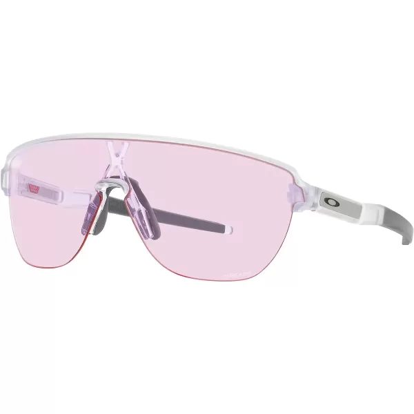 imageOakley Mens Oo9248a Corridor Low Bridge Fit Rectangular SunglassesMatte ClearPrizm Lowlight