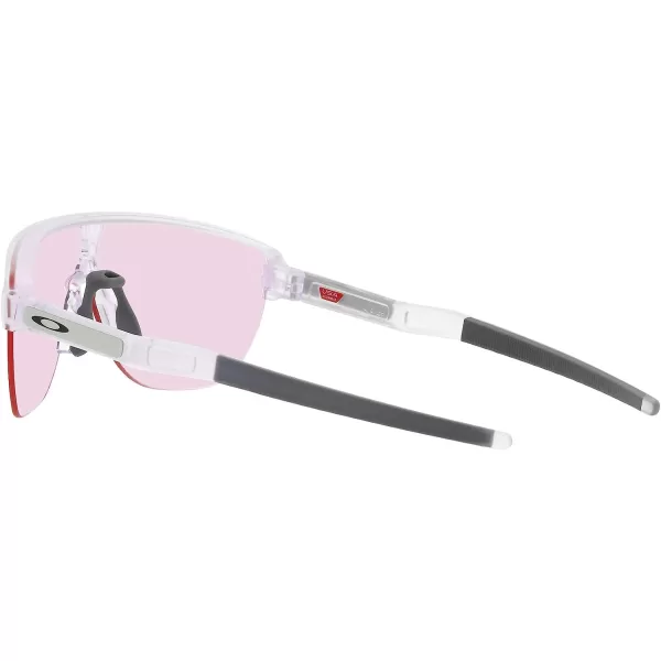 imageOakley Mens Oo9248a Corridor Low Bridge Fit Rectangular SunglassesMatte ClearPrizm Lowlight