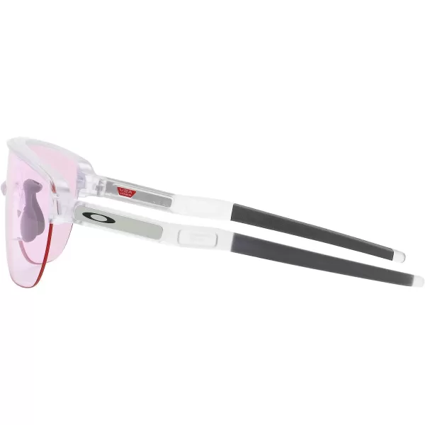 imageOakley Mens Oo9248a Corridor Low Bridge Fit Rectangular SunglassesMatte ClearPrizm Lowlight