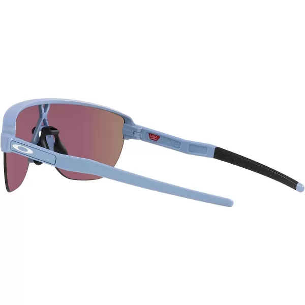imageOakley Mens Oo9248a Corridor Low Bridge Fit Rectangular SunglassesMatte StonewashPrizm Sapphire