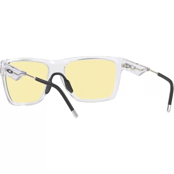 imageOakley Mens Oo9249 Nxtlvl Rectangular SunglassesPolished ClearPrizm Gaming