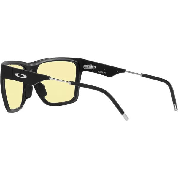 imageOakley Mens Oo9249 Nxtlvl Rectangular SunglassesSatin BlackPrizm Gaming
