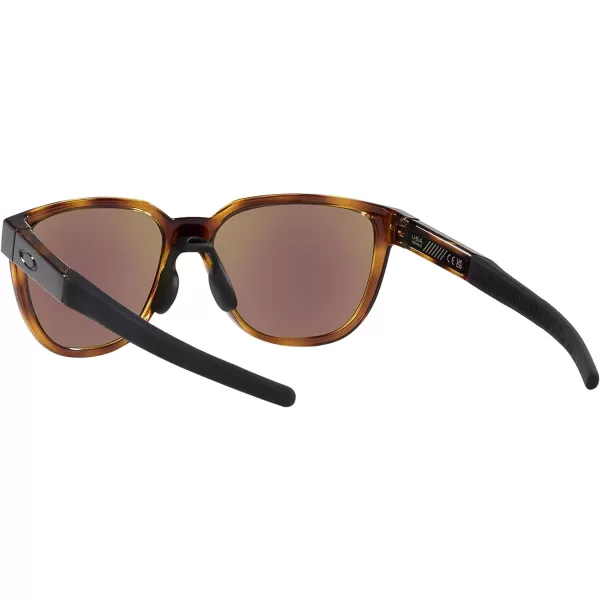 imageOakley Mens Oo9250a Actuator Low Bridge Fit Rectangular SunglassesBrown TortoisePrizm Sapphire Polarized