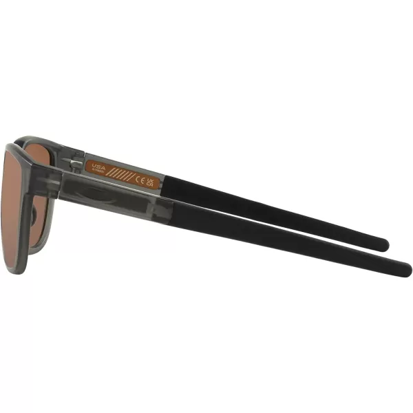 imageOakley Mens Oo9250a Actuator Low Bridge Fit Rectangular SunglassesMatte Grey SmokePrizm Tungsten