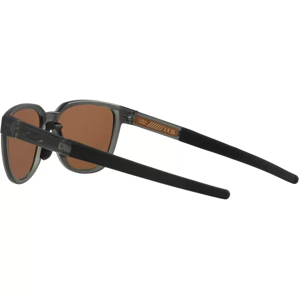 imageOakley Mens Oo9250a Actuator Low Bridge Fit Rectangular SunglassesMatte Grey SmokePrizm Tungsten