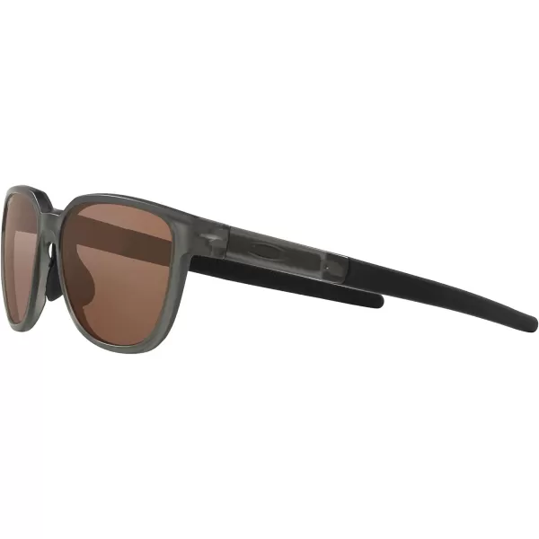 imageOakley Mens Oo9250a Actuator Low Bridge Fit Rectangular SunglassesMatte Grey SmokePrizm Tungsten