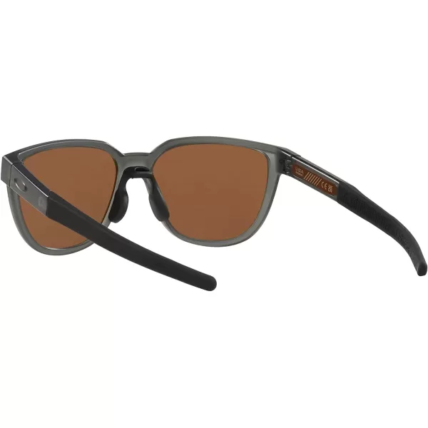 imageOakley Mens Oo9250a Actuator Low Bridge Fit Rectangular SunglassesMatte Grey SmokePrizm Tungsten