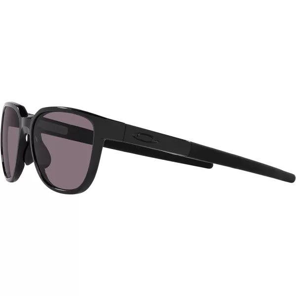 imageOakley Mens Oo9250a Actuator Low Bridge Fit Rectangular SunglassesPolished BlackPrizm Grey