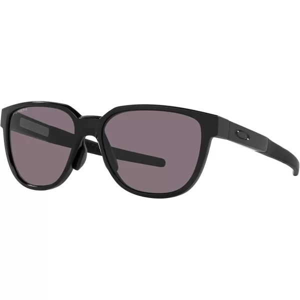 imageOakley Mens Oo9250a Actuator Low Bridge Fit Rectangular SunglassesPolished BlackPrizm Grey