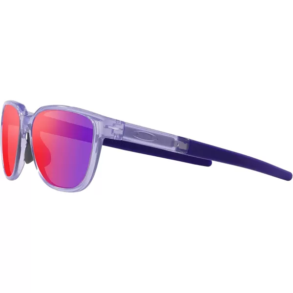 imageOakley Mens Oo9250a Actuator Low Bridge Fit Rectangular SunglassesTransparent LilacPrizm Road