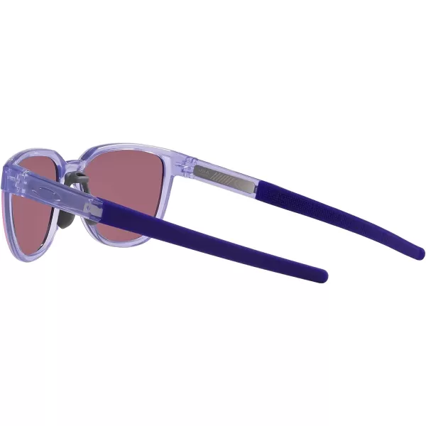 imageOakley Mens Oo9250a Actuator Low Bridge Fit Rectangular SunglassesTransparent LilacPrizm Road