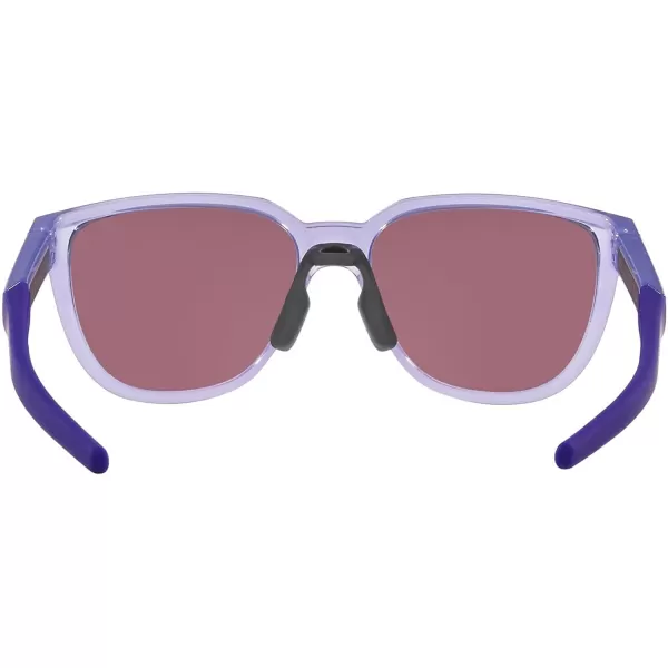 imageOakley Mens Oo9250a Actuator Low Bridge Fit Rectangular SunglassesTransparent LilacPrizm Road