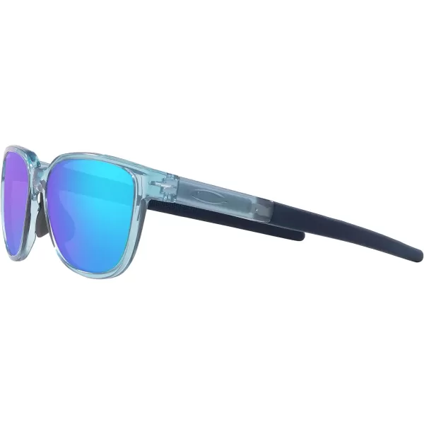 imageOakley Mens Oo9250a Actuator Low Bridge Fit Rectangular SunglassesTransparent StonewashPrizm Sapphire