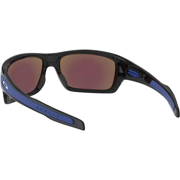 imageOakley Mens Oo9263 Turbine Rectangular SunglassesBlack InkPrizm Sapphire