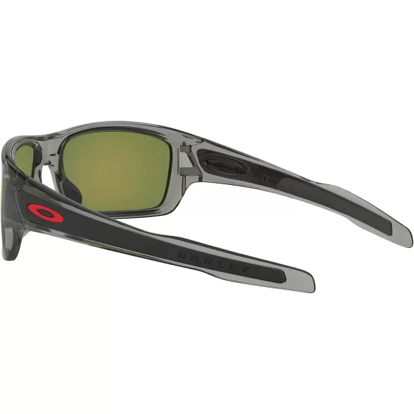 imageOakley Mens Oo9263 Turbine Rectangular SunglassesGrey InkPrizm Ruby Polarized