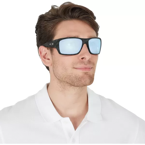 imageOakley Mens Oo9263 Turbine Rectangular SunglassesMatte Black CamoPrizm Deep Water Polarized