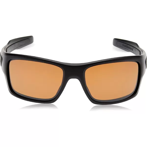 imageOakley Mens Oo9263 Turbine Rectangular SunglassesMatte BlackPrizm Black
