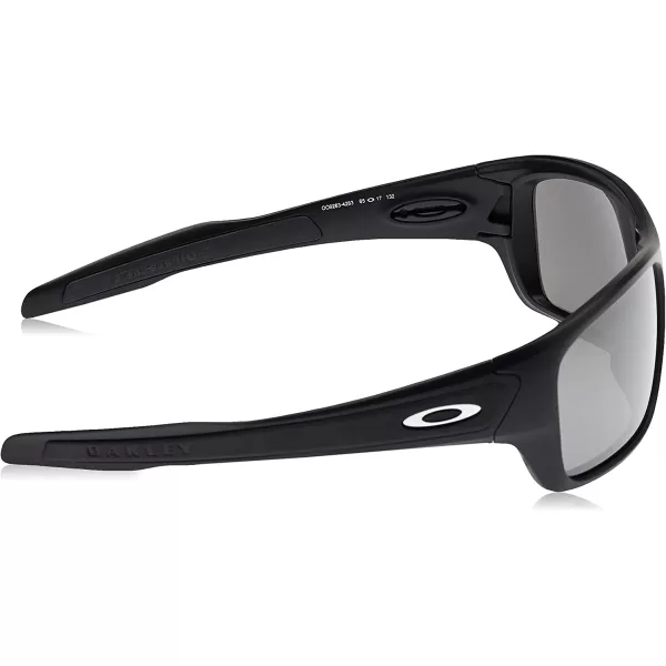 imageOakley Mens Oo9263 Turbine Rectangular SunglassesMatte BlackPrizm Jade Polarized