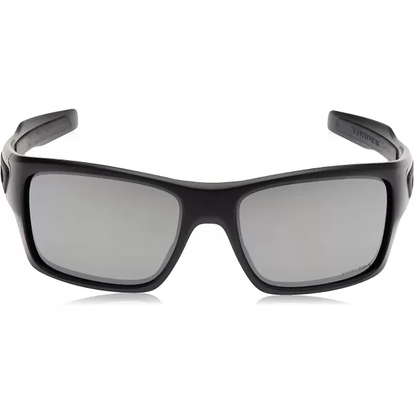 imageOakley Mens Oo9263 Turbine Rectangular SunglassesMatte BlackPrizm Jade Polarized