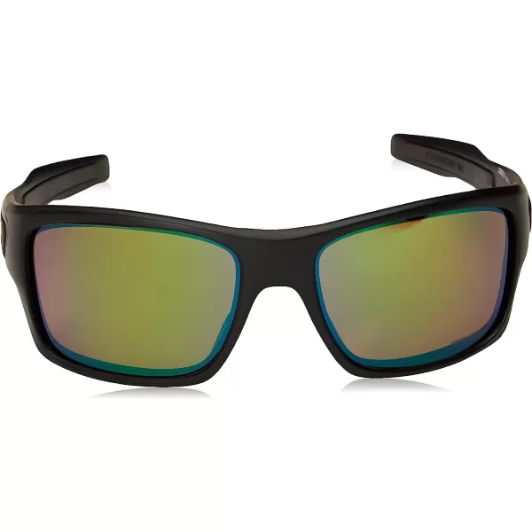 imageOakley Mens Oo9263 Turbine Rectangular SunglassesMatte BlackPrizm Shallow Water Polarized