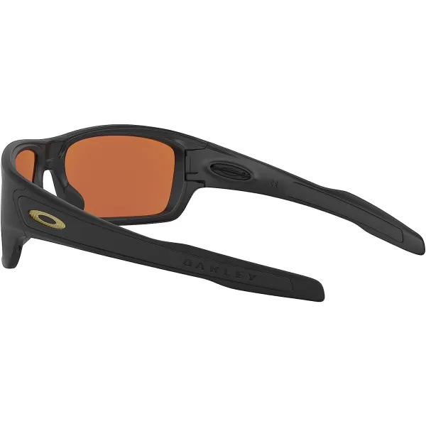 imageOakley Mens Oo9263 Turbine Rectangular SunglassesMatte BlackPrizm Shallow Water Polarized
