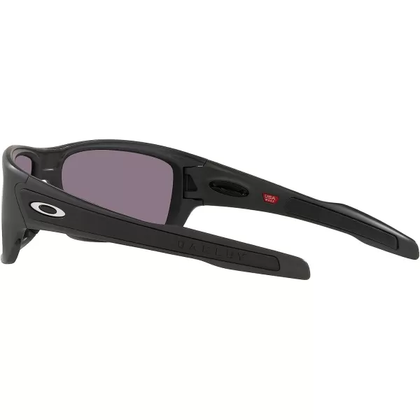 imageOakley Mens Oo9263 Turbine Rectangular SunglassesMatte CarbonPrizm Grey