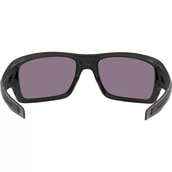 imageOakley Mens Oo9263 Turbine Rectangular SunglassesMatte CarbonPrizm Grey